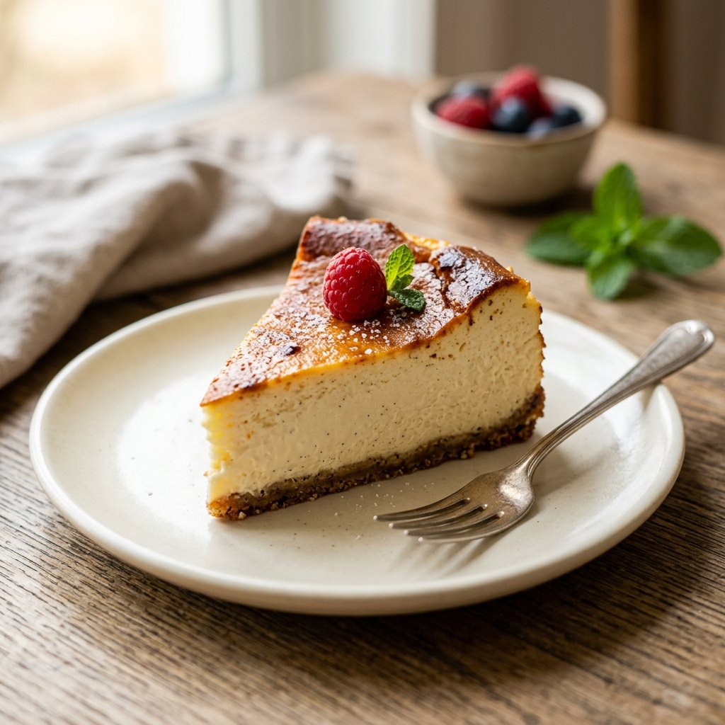 Caramelized Keto Cheesecake